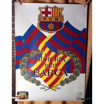 Carteles del Barça antiguos F.C.Barcelona cartel copa de europa recopa