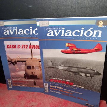 Cuadernos de aviación histórica 2 y 3.