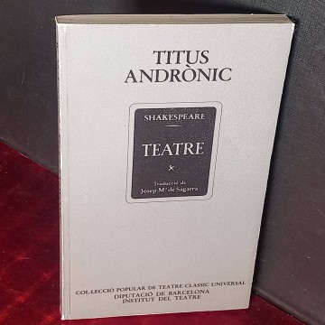 Titus andrònic, Shakespeare.