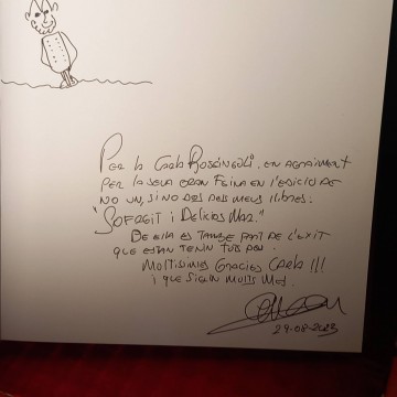 Un any a la cuina, Enric Herce (firmat).