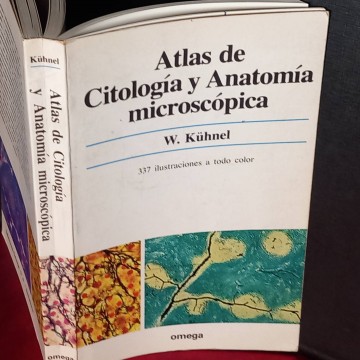 Atlas de citología y anatomía microscópica, W. Kuhnel.