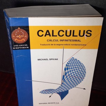Calculus: càlcul infinitesimal, Michael Spivak.