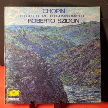 Roberto szidon interpreta Chopin los 4 impromptus LP