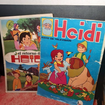 Lote cromos Heidi.