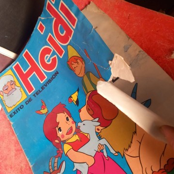 Lote cromos Heidi.