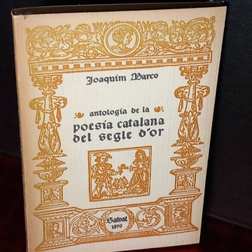 Poesia catalana del segle d'or, Joaquím Marco.