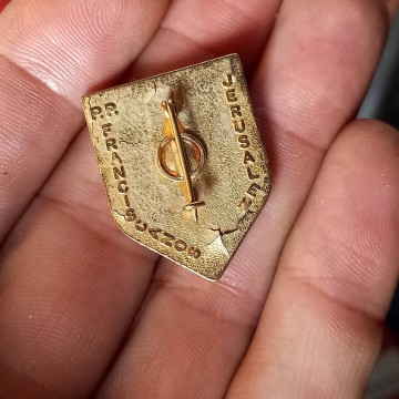 Pin Franciscanos Jerusalén - Tierra Santa.