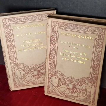 Terapéutica farmacológica de la tuberculosis y Tratamiento de la tuberculosis pulmonar por la Sanocrisina.