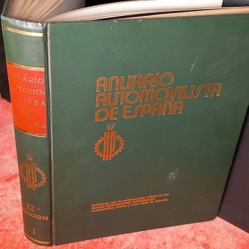Anuario automovilista de España I, 1973 - 1974.