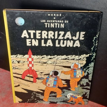 TIntín: aterrizaje en la luna.