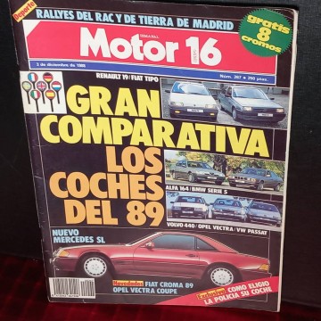 revistas de automoción años 80