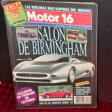 revistas motor 16 antiguas