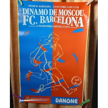 Carteles antiguos del F.C.Barcelona Barça Uefa Copa Champions