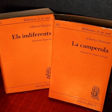 Els indiferents i la camperola, Alberto Moravia.