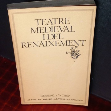Teatre clàssica català edat mitjana llibre comprar llibreria barcelona