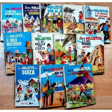 Lote 12 libros de los Hollister.