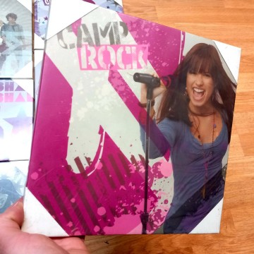 Lote 6 cuadros de Camp Rock nuevos (Demi Lovato - Jonas Brothers).