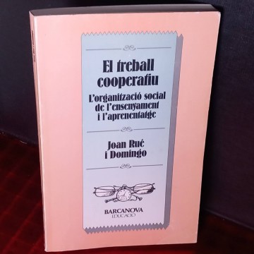 El treball cooperatiu, l'organització social de l'ensenyament i l'aprenentatge, Joan Rué i Domingo.