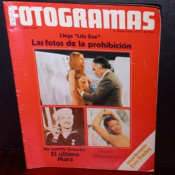 Revista Nuevo Fotogramas 1507 librería libros usados