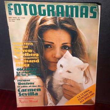 revista Nuevo Fotogramas 1534 carmen sevilla librería barcleona