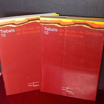 Lot Treballs del Museu de Geologia de Barcelona 10 i 15.