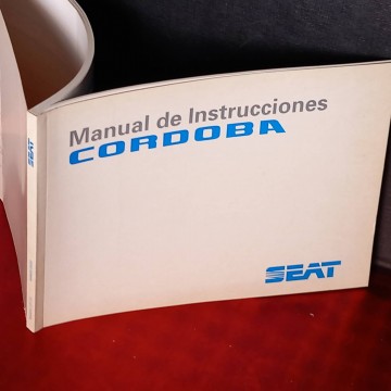 Manual de instrucciones Seat Córdoba.