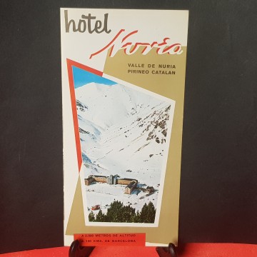 Guía turística hotel Nuria años 60