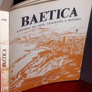 Baetica 3 Estudios de arte, geografía e historia.
