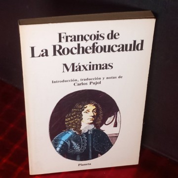 Máximas, François de La Rochefoucauld.