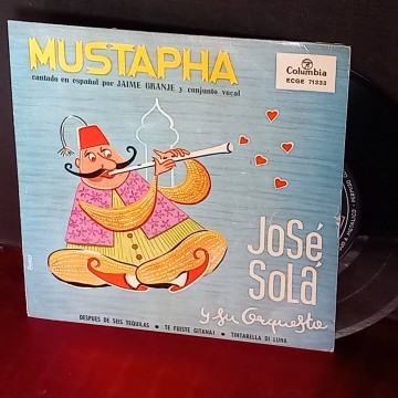 Mustapha, José Solá y su orquesta, Vinilo single.