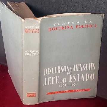 Discursos y mensajes del jefe del Estado Francisco Franco.