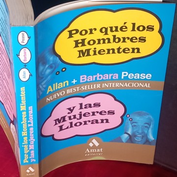 Por qué los hombres mienten y las mujeres lloran, Alla y Barbara Pease.