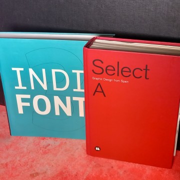 Indie fonts y Select A graphic design from Spain.