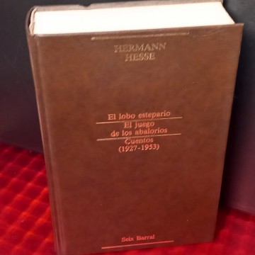 El lobo estepario, El juego de los abalorios, Cuentos, Hermann Hesse.