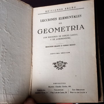 Lecciones elementales de geografia.