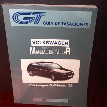Volkswagen Golf / Vento 92 manual de taller.