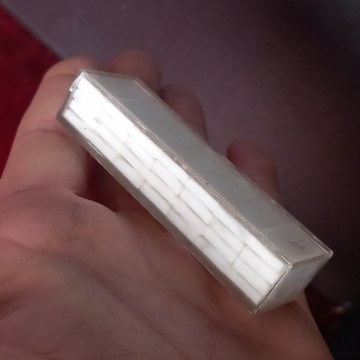 Juego de dominó en miniatura.