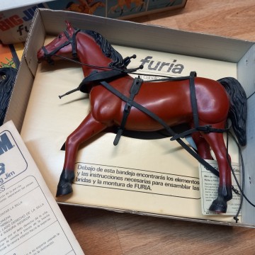 Lote 3 caballos Furia y Pinto de Big Jim.