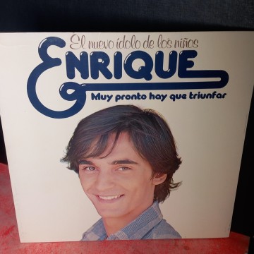 Enrique, muy pronto para triunfar, vinilo LP.