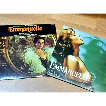 Emmanuelle 1 y 2 BSO vinilos LP.
