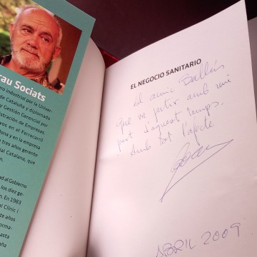 El negocio sanitario: la gestión del Hospital Clínic, Joan Grau Sociats (firmado).