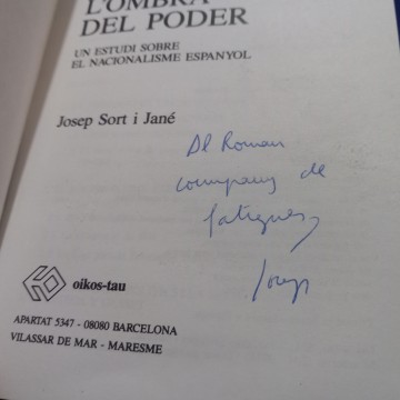 L'ombra del poder, Josep Sort i Jané (Firmat).