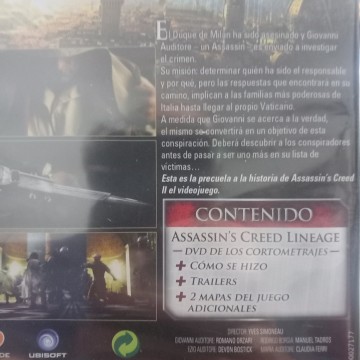 Assassin's creed lineage DVD (nuevo).