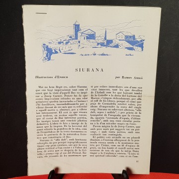 Escrit dedicat a Siurana, Ramón amigo