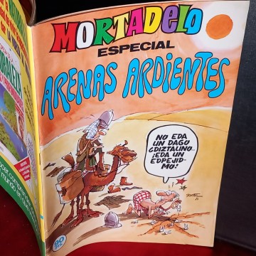 comic MORTADELO ESPECIAL 125 ARENAS ARDIENTES. comics barcelona online