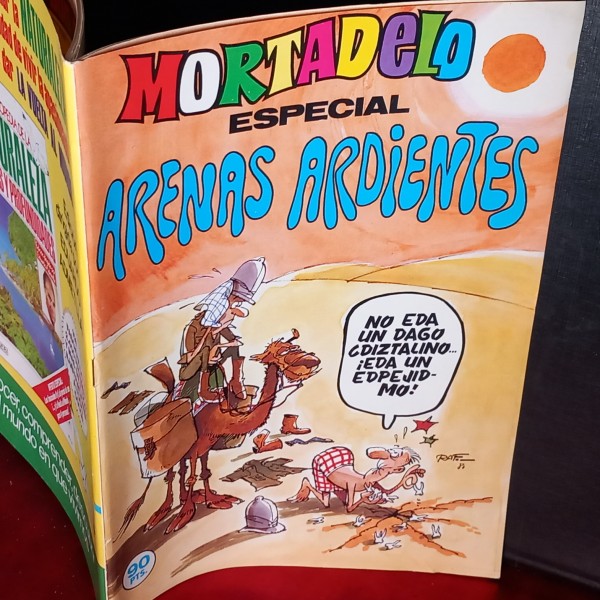 comic MORTADELO ESPECIAL 125 ARENAS ARDIENTES. comics barcelona online comic MORTADELO ESPECIAL 125 ARENAS ARDIENTES. comics barcelona online