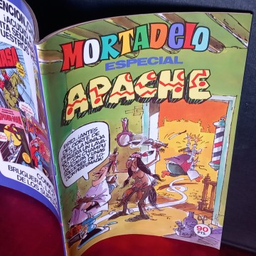 MORTADELO ESPECIAL 127 APACHE. comic barcelona comics antiguos