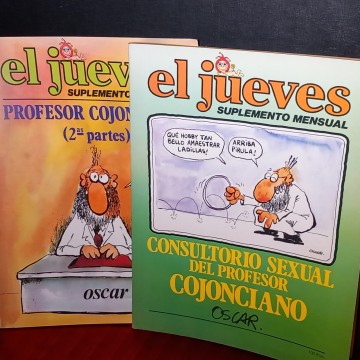 EL PROFESOR COJONCIANO 1 Y 2, EL JUEVES SUPLEMENTO MENSUAL.