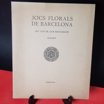 Llibre oficial dels Jocs Florals de Barcelona 1974