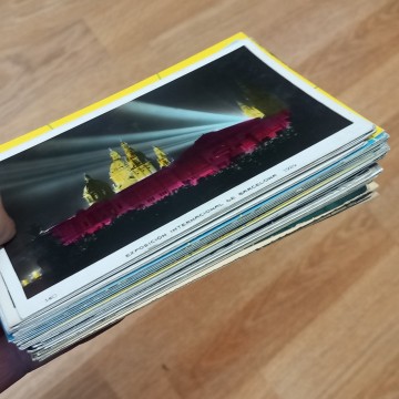 LOTE DE 60 POSTALES DE BARCELONA.